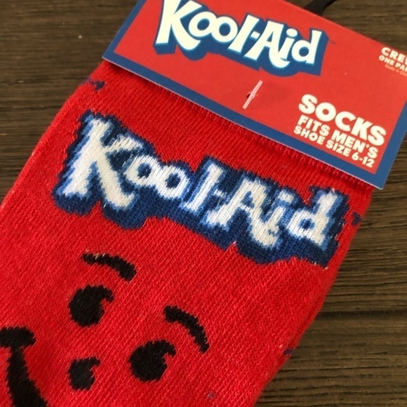 Kool-Aid men’s crew socks size 6-12 - Picture 3 of 4